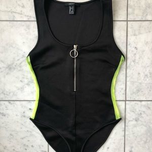 FOREVER21 Sporty Bodysuit